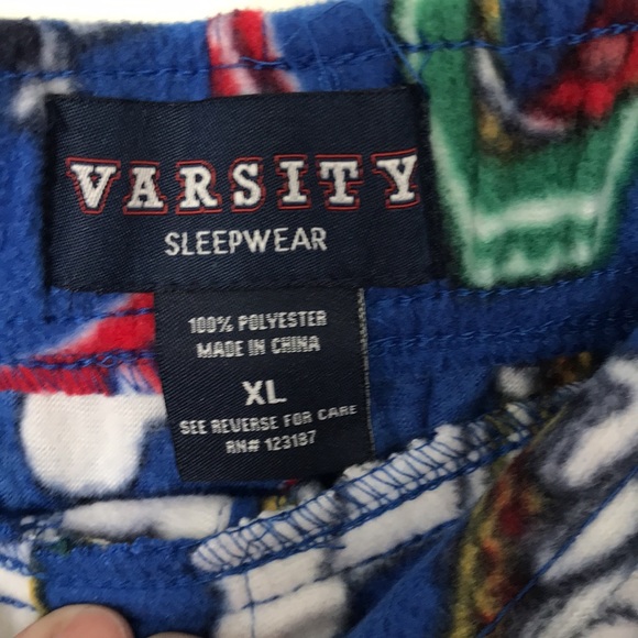 SOFT FLEECE PJ’s/LOUNGE PANTS (TAILGATE GAME DAY) SIZE XL EXCELLENT CONDITION! - Picture 3 of 6
